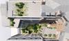 Vue aerienne cour interieure